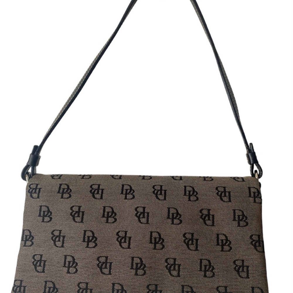 Dooney & Bourke Black and Brown Mini Bag